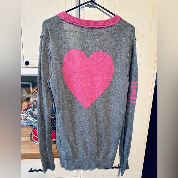 Vintage Victoria’s Secret VS PINK Knit Cardigan Sweater - Picture 4 of 5
